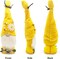 Bumble Bee Gnomes Plush Elf Decorations Yellow Handmade Honey Bee Gnome Scandinavian Tomte Swedish Nisse for Spring Summer Home Table Ornament